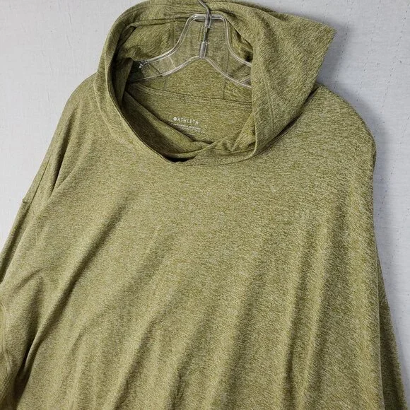 NWOT Athleta Uptempo II Sweatshirt Hoodie Plus size 3X Soft Stretch Athleisure - Picture 3 of 14